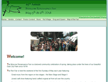 Tablet Screenshot of moscowrenfair.org